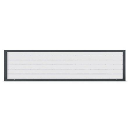 United Visual Products Single Door Radius Corkboard, 18"X24", W UV8000-WHITE-BLSPRU